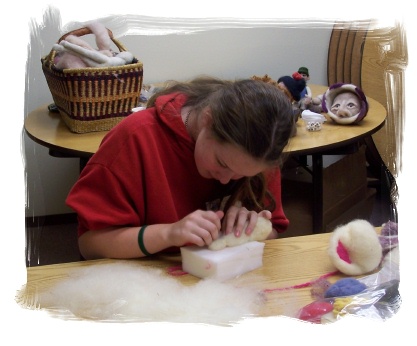 Learning to Needle Felt