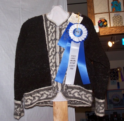 Celtic Cardigan Front